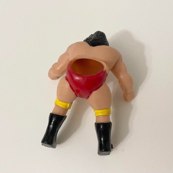 Vintage KO Thumb Wrestler Big Al WWF WCW Wrestling Champion Toy - Picture 5 of 16